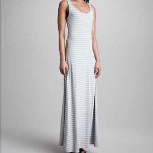 GAP Striped maxi dress